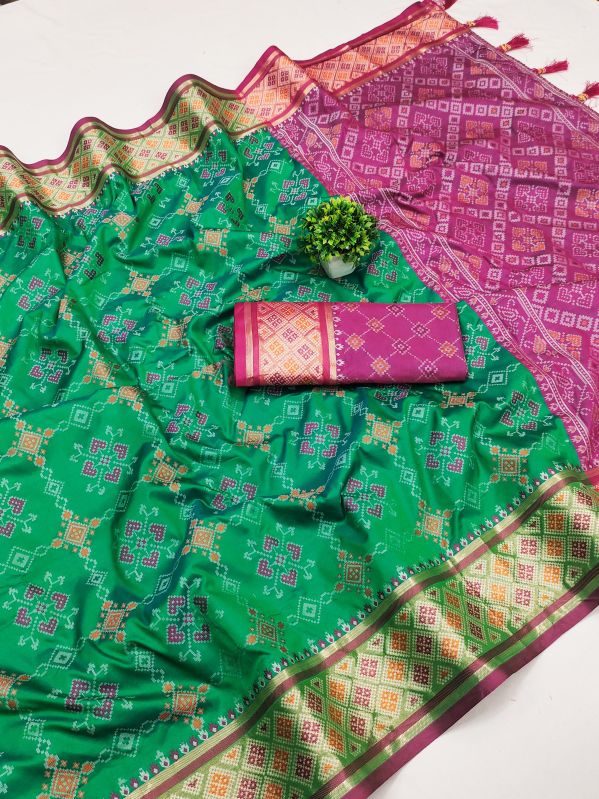 Soft Patola Silk Saree