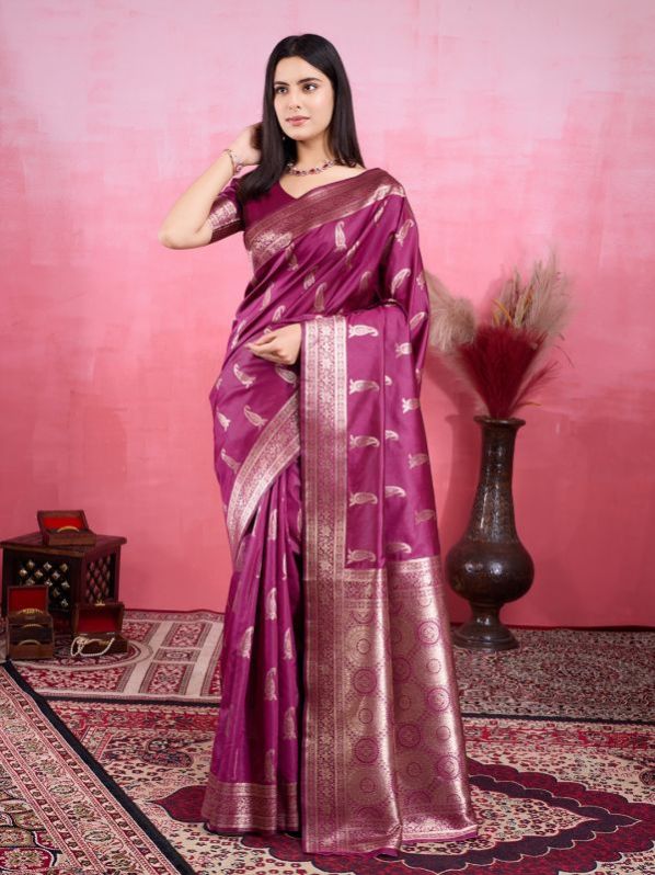 Soft Pure Silk Banarasi Saree