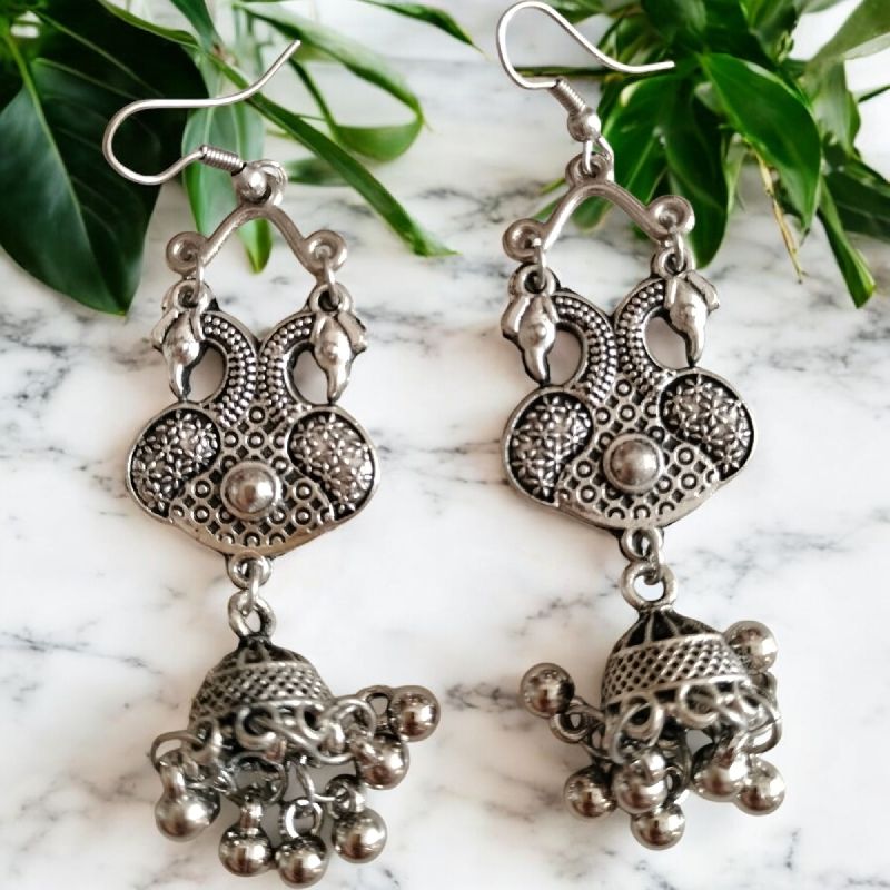 JJO16 Ladies Fancy Oxidized Drop Earrings