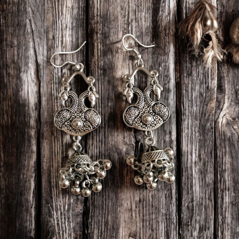 JJO16 Ladies Fancy Oxidized Drop Earrings