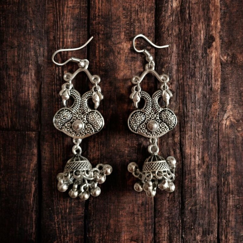 JJO16 Ladies Fancy Oxidized Drop Earrings