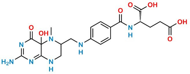 4a-Hydroxy-5-methyltetrahydrofolate