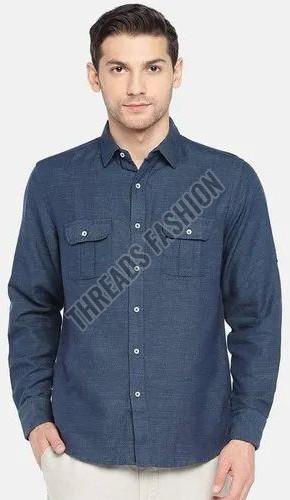 Mens Cotton Casual Shirt