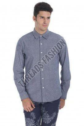 Mens Cotton Chambray Shirt