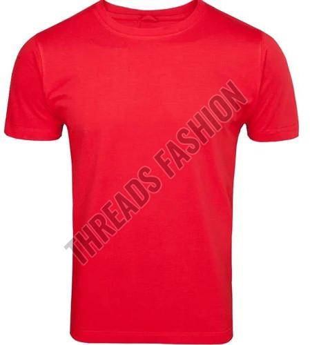 Mens Cotton Crew Neck T Shirt