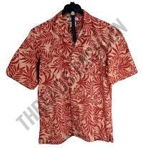 Mens Relaxed Fit Hawaiian Shirt