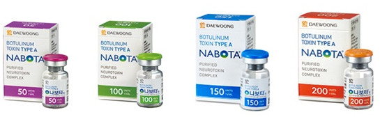 Botulinum Toxin Nabota 100 Units Injection