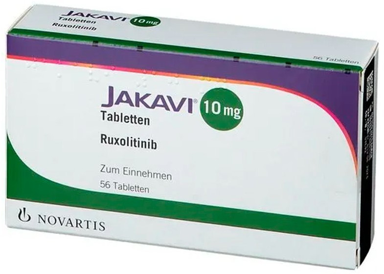 Jakavi Ruxolitinib 10 Mg Tablet