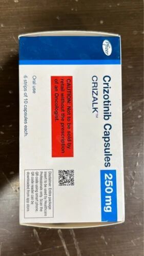 Crizalk 250 Mg Crizotinib Capsule