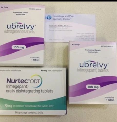 Ubrelvy (Ubrogepant) 100mg Tablet