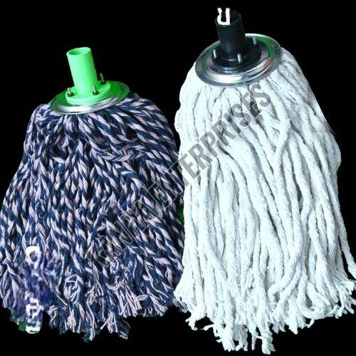 White Jumbo Cotton Clip Mop