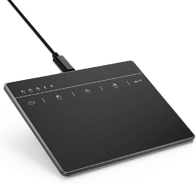 Polished Laptop Touchpad, Shape : Square, Packaging Type : Black