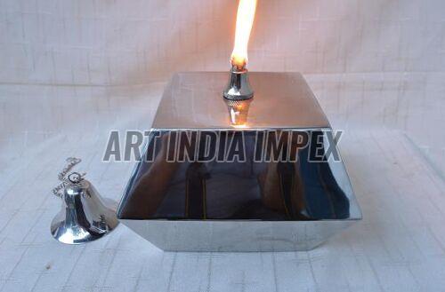 Stainless Steel Garden Oil Lamp