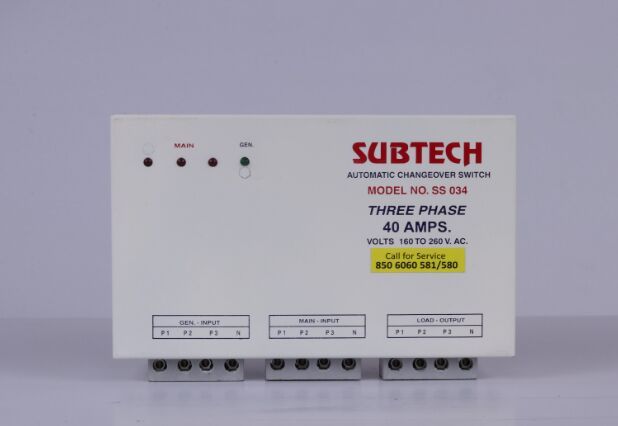 Automatic Change over 40 AMP Three Phase