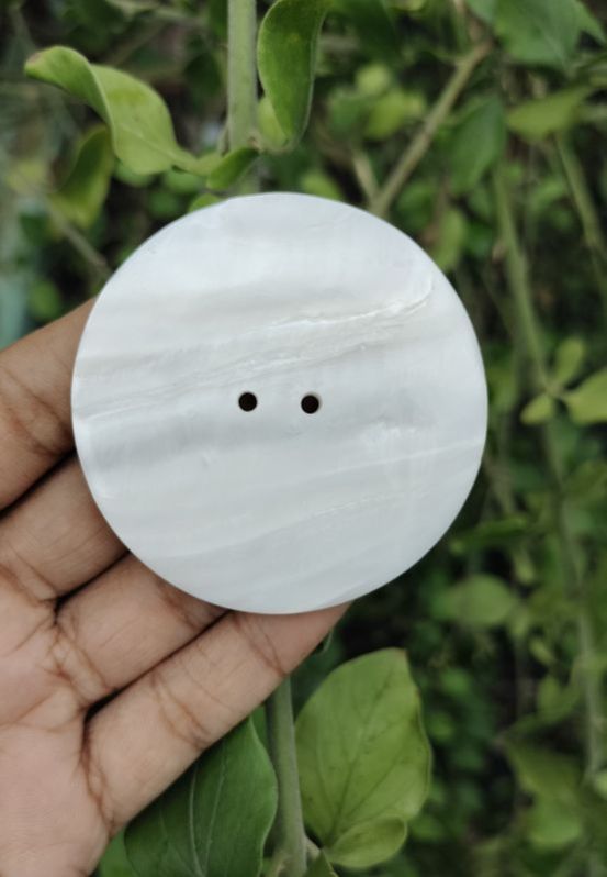 2 Inch - Mother Of Pearl Shell Circle Shape