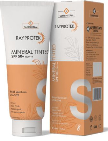 Surbhitam Rayprotek Mineral Tinted Sunscreen Gel