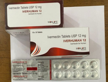 Iverhuman Ivermectin 12mg Tablets,