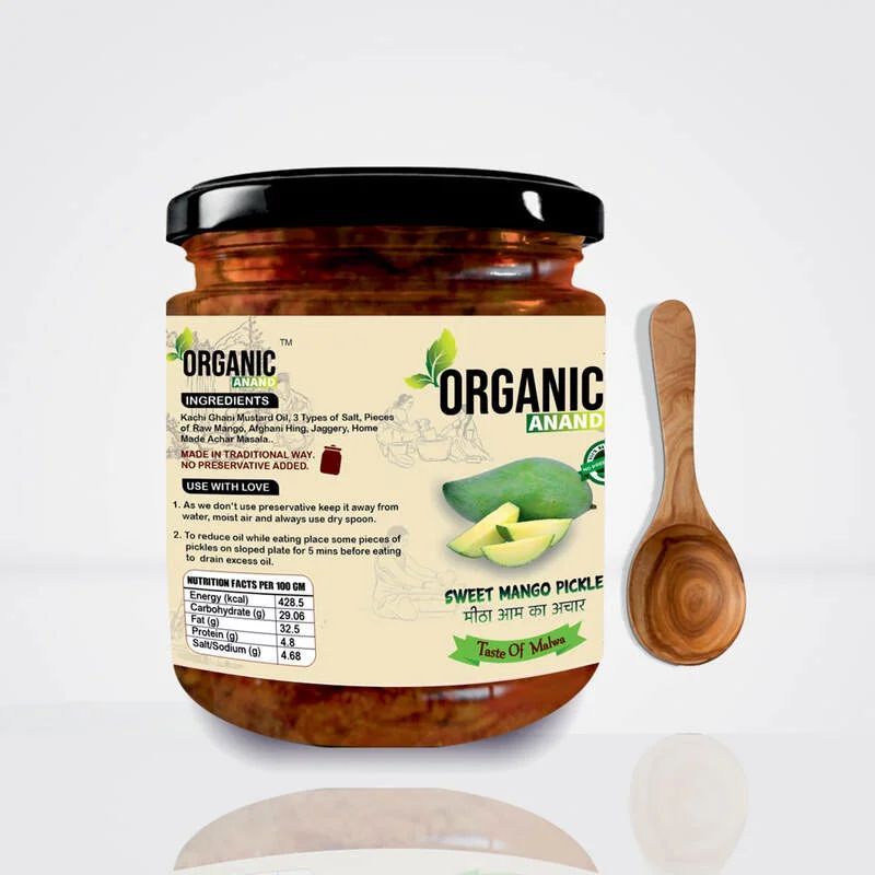 Organic Anand Sweet Mango Pickle