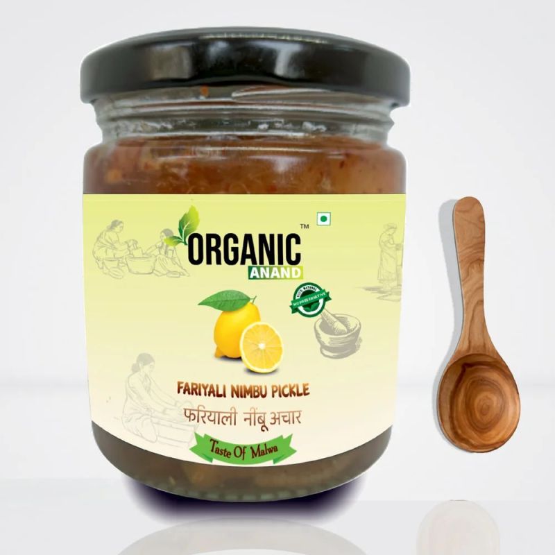 200 Gm Organic Anand Fariyali Lemon Pickle