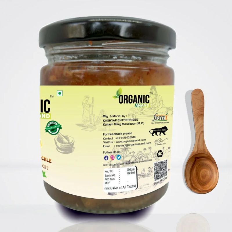 200 Gm Organic Anand Fariyali Lemon Pickle