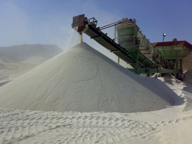 White Silica Sand