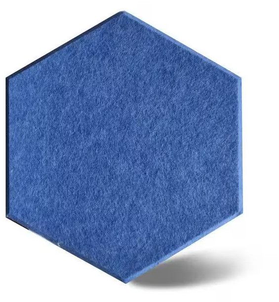 60mm Blue Hexagon Cement Paver Block