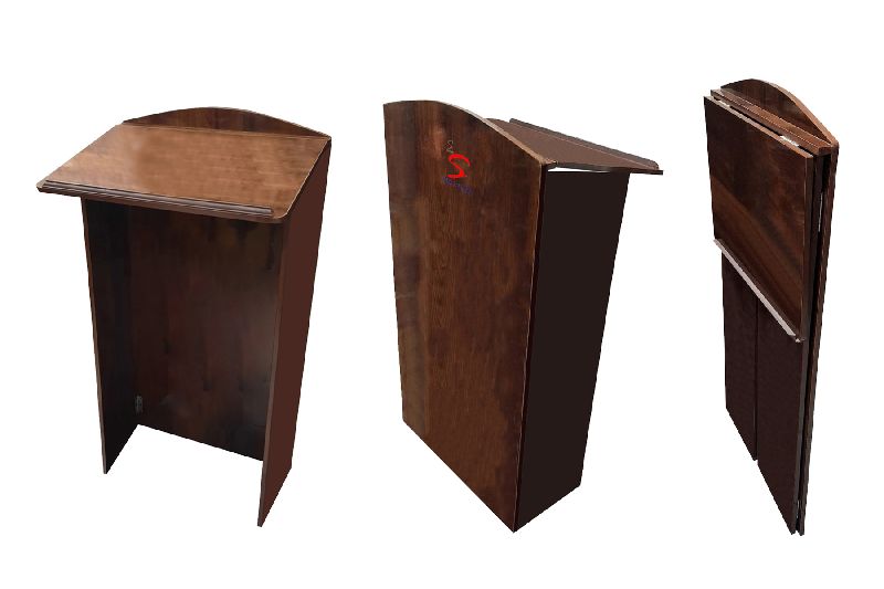 Portable Foldable Podium Lectern Stand