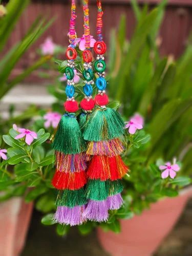 Silk Boho Multicolor Fusion Paranda, Brand Name : Neaama