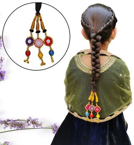 Multicolor Punjabi Hair Paranda, Brand Name : Neaama