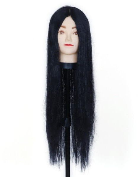 Straight Black Synthetic Hair Wig