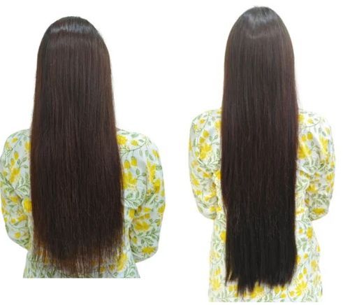 Synthetic Black Straight Hair Extension, Brand Name : Neaama