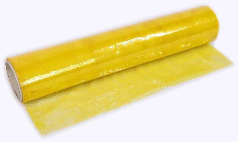 Yellow PVC Stretch Film Roll