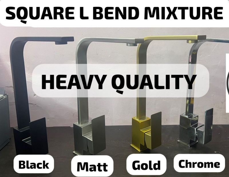 Square Bend Mixer Heavy Faucet