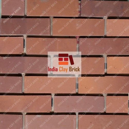 Unpolished Natural Clay Brick Wall Tiles, Color : Red