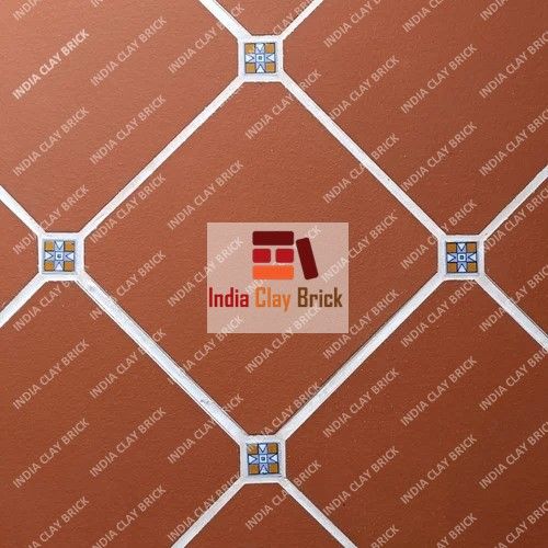 Unpolished Clay Tiles, Color : Orange