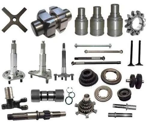 Stainless Steel Bajaj Auto Rickshaw Spare Parts, Color : Silver