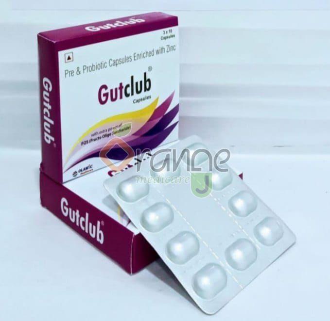 Gutclub Pre and Probiotic Zinc Capsules