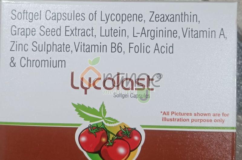 Lycolast Lycopene Softgel Capsules