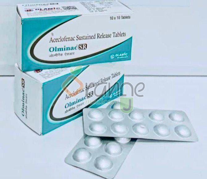 Olminac SR Aceclofenac Sustained Release Tablet