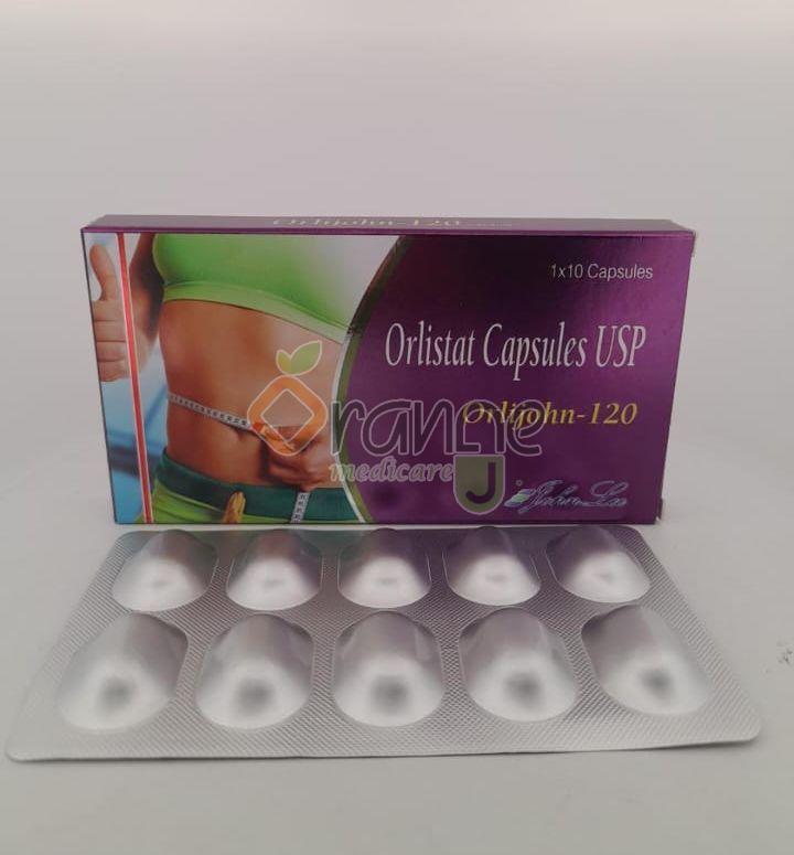 Orlijohn 120mg Orlistat Capsules