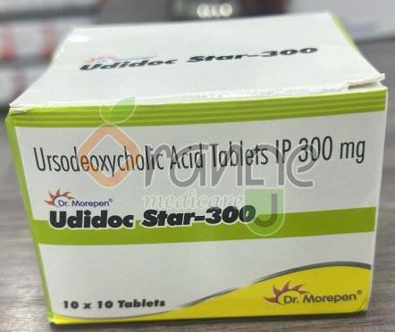 Udidoc Star 300mg Tablets, Packaging Type : Strips