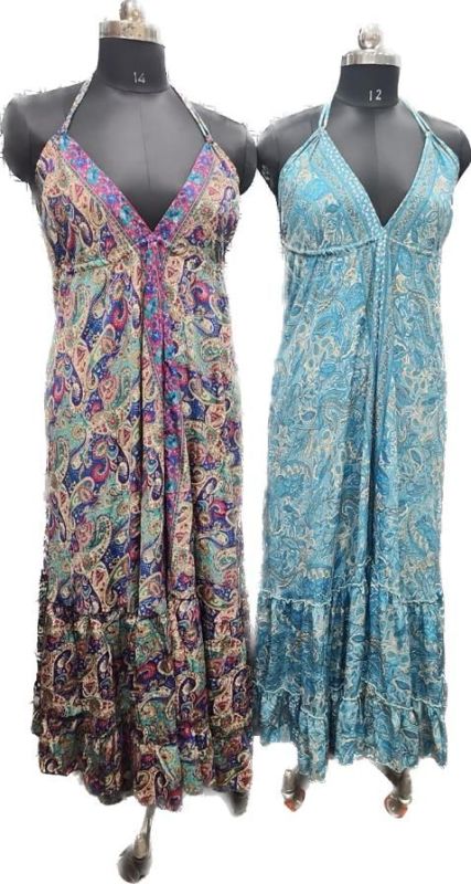 Ladies Boho Maxi Dress