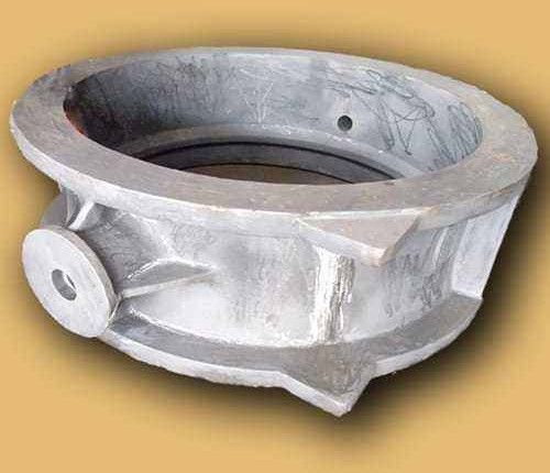 Valve Body Iron Casting, Color : Silver for Industrial Applications