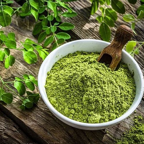 Moringa Leaf Powder, Color : Green, Packaging Type : Bag
