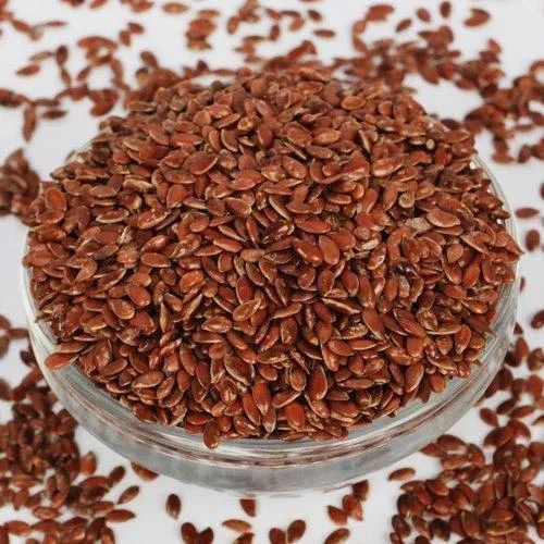 Dried Brown Flax Seeds, Packaging Type : Bag for Food