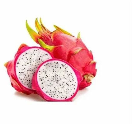 Pink Skin With White Flesh Naturally Grown Fresh Dragon Fruit