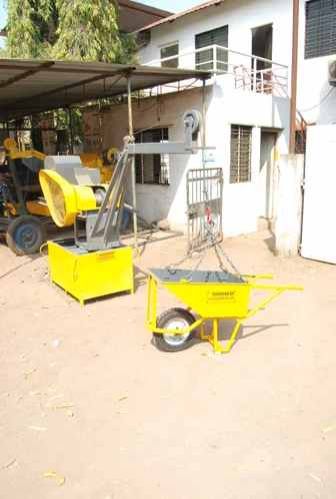 MHW1-200 Hydraulic Mini Crane, Color : Yellow