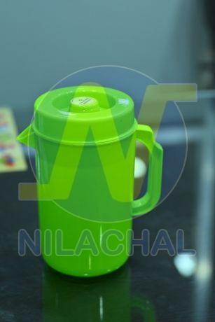 Plain 2.5 Liter Green Plastic Jug, Brand Name : Nilachal