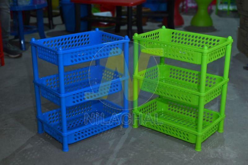 3 Tier Plastic Vegetable Rack