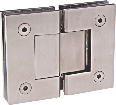 ESH-102 Stainless Steel Enox 180&DEG; Glass Connector Hinge